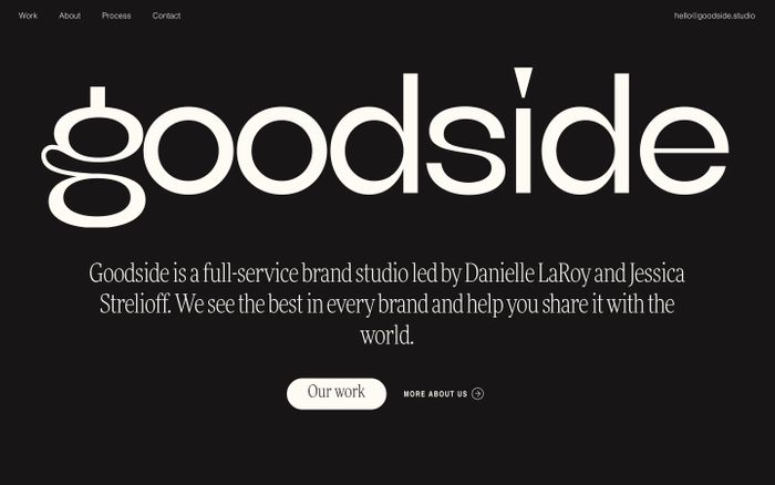 Inspirational website using FF More, Nimbus Sans and Nimbus Sans Condensed font