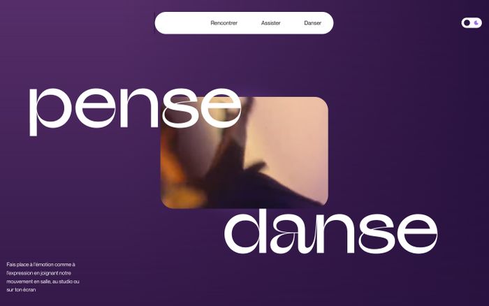 Inspirational website using Adieu and Neue Montreal font