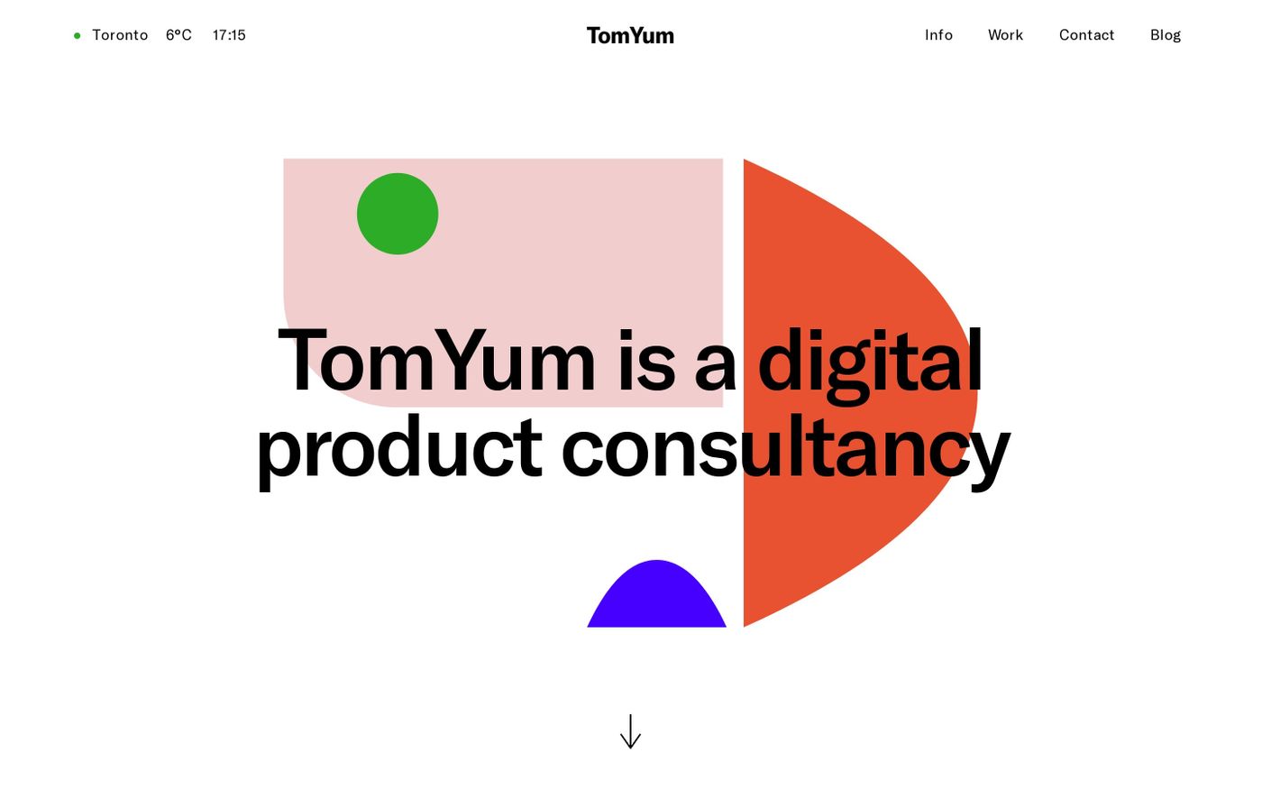 Screenshot of Business Design Consultancy website