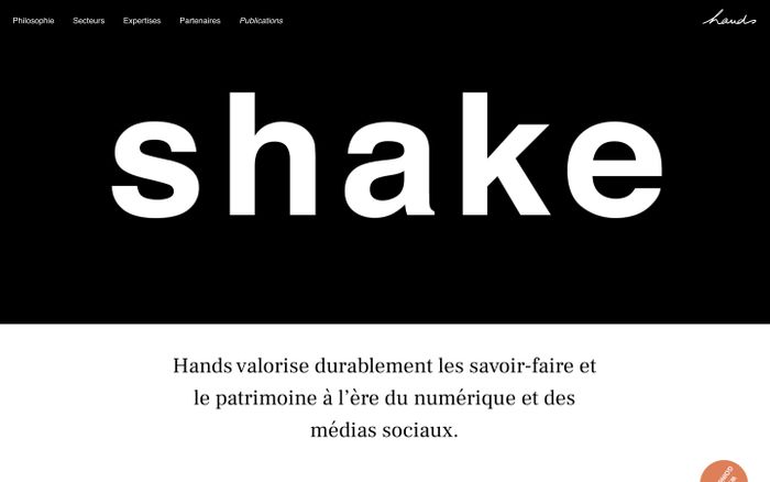 Inspirational website using Frank Ruhl Libre and Helvetica font