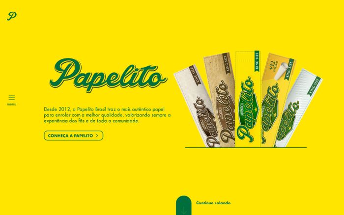 Screenshot of Papelito website