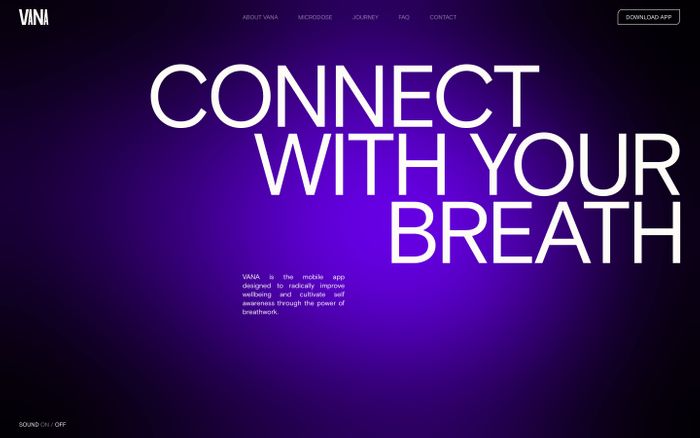 Inspirational website using Basis Grotesque font