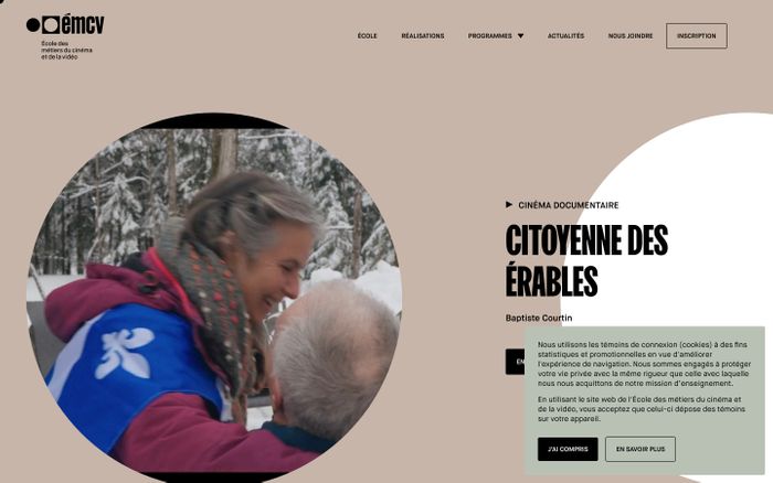 Inspirational website using FK Screamer and Maison Neue font