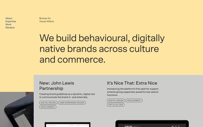 Inspirational website using Scto Grotesk A font