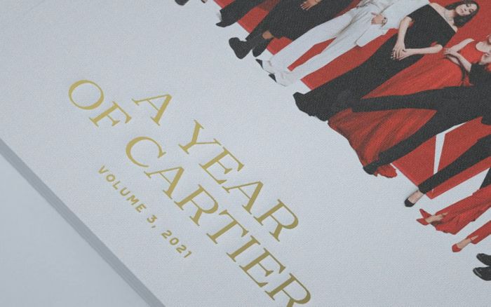 Screenshot of 365 A Year of Cartier website
