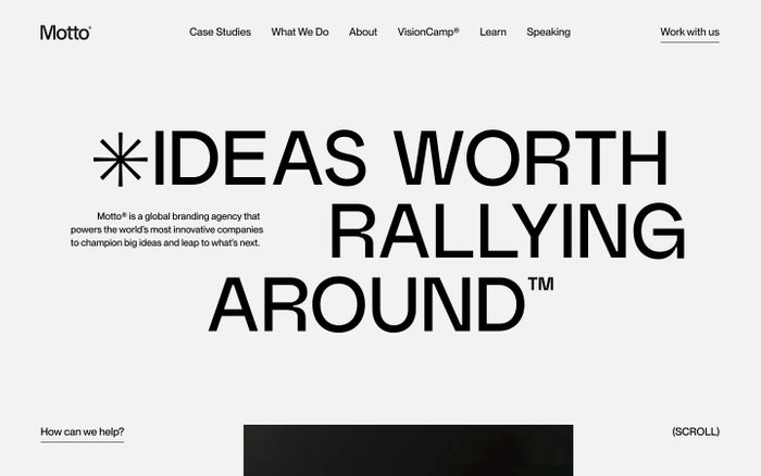 Inspirational website using Neue Montreal and Non Natural Grotesk font