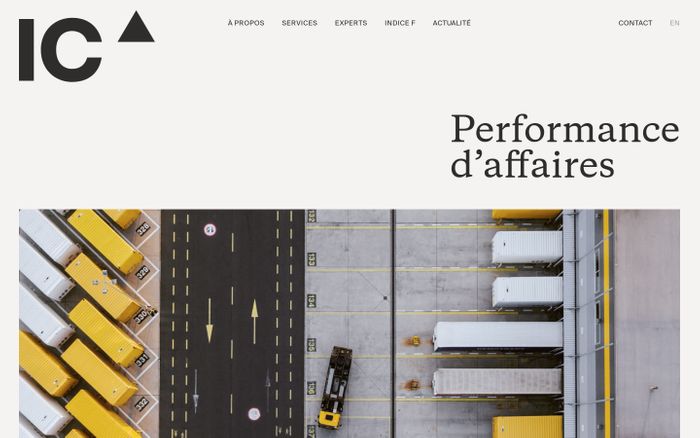 Inspirational website using Galaxie Copernicus and Suisse Int'l font