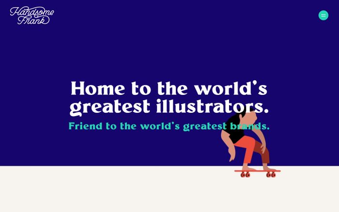 Inspirational website using Klarheit Grotesk and Millik font