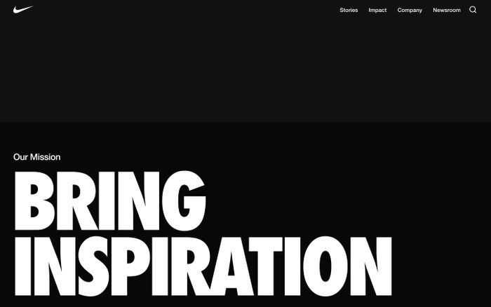Inspirational website using Futura, Helvetica Neue and Palatino font