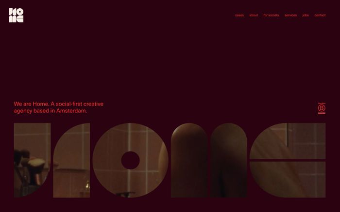 Inspirational website using Neue Haas Unica and Teodor font