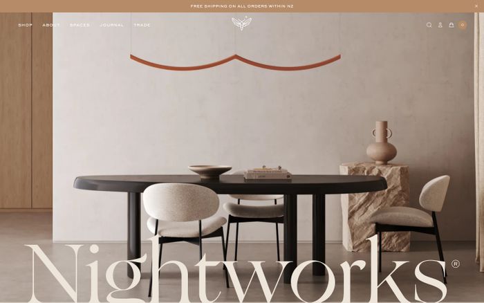 Inspirational website using Calluna, Freight Neo and Sackers Gothic font