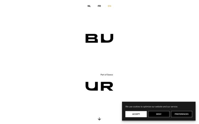 Screenshot of Buur website