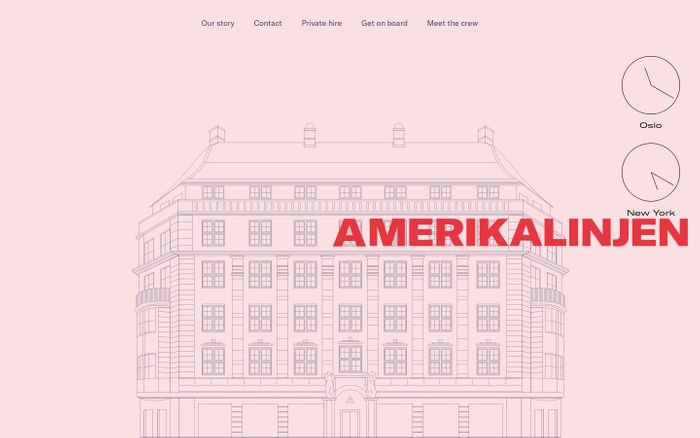 Inspirational website using GT America font