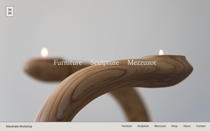 Inspirational website using GT Sectra, Tinos and TWK Lausanne font