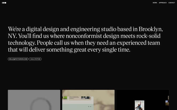 Inspirational website using Lab Grotesque and Victor Serif font