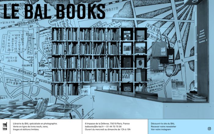 Screenshot of LE BAL Books website