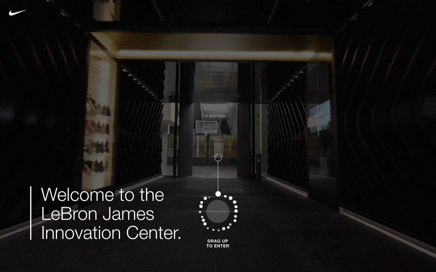 Screenshot of LeBron James Innovation Center website