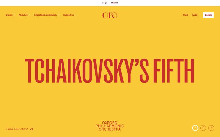 Inspirational website using Migra, Neue Haas Grotesk and Right Grotesk font