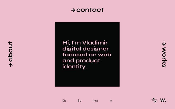 Screenshot of Vladimir Gruev website
