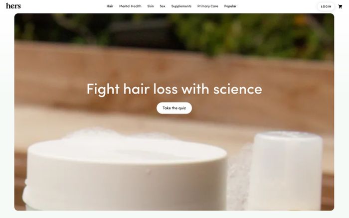 Inspirational website using Sofia font
