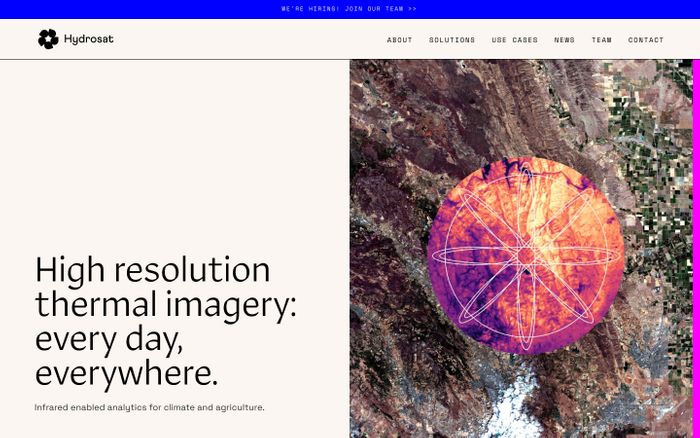 Inspirational website using Robinson, Space Grotesk and Space Mono font