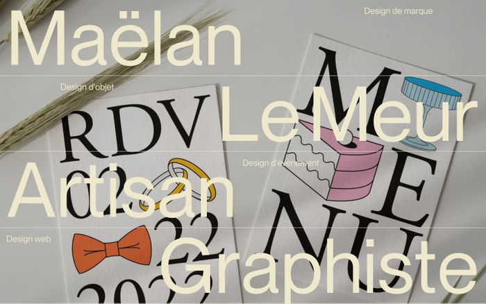 Inspirational website using Neue Montreal font