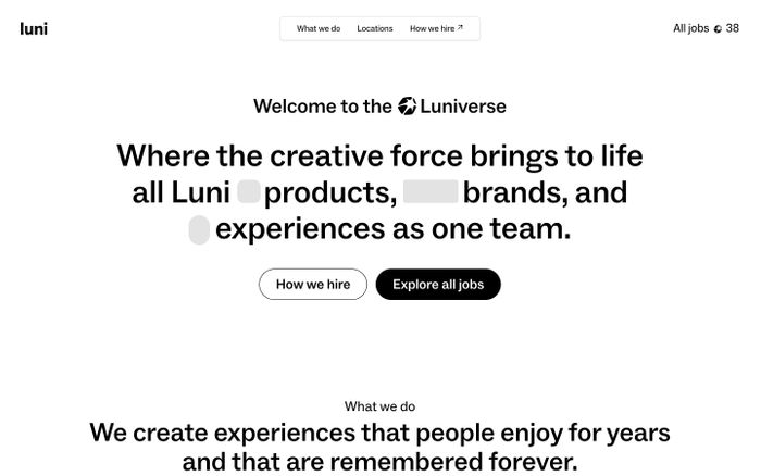 Inspirational website using Social font