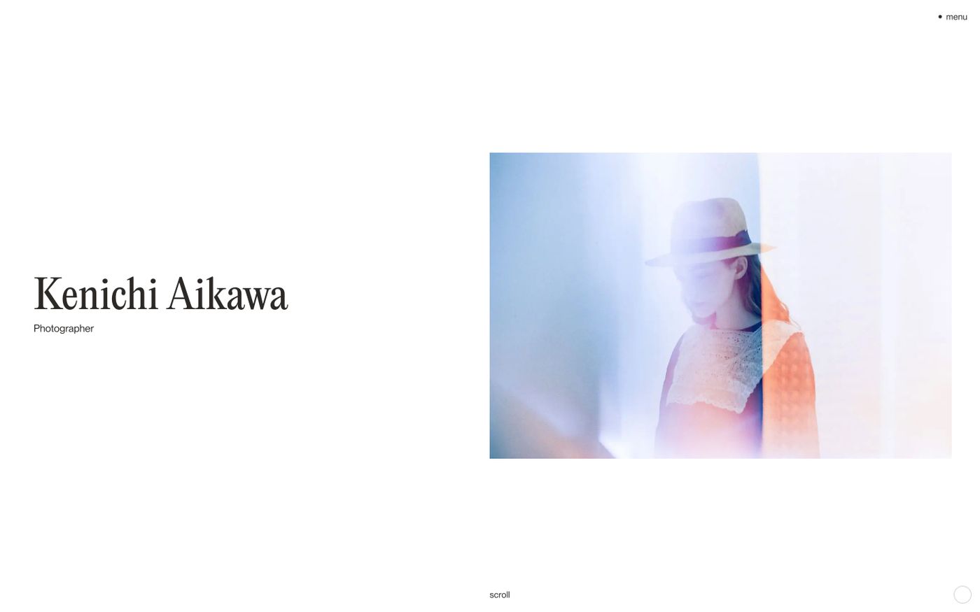 Screenshot of Kenichi Aikawa website
