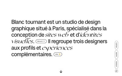 Lola Rudrauf website - Fonts In Use