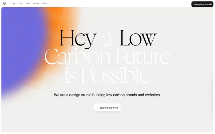 Inspirational website using Boogy Brut font