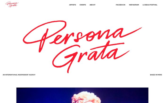 Inspirational website using Cabinet Grotesk and General sans font