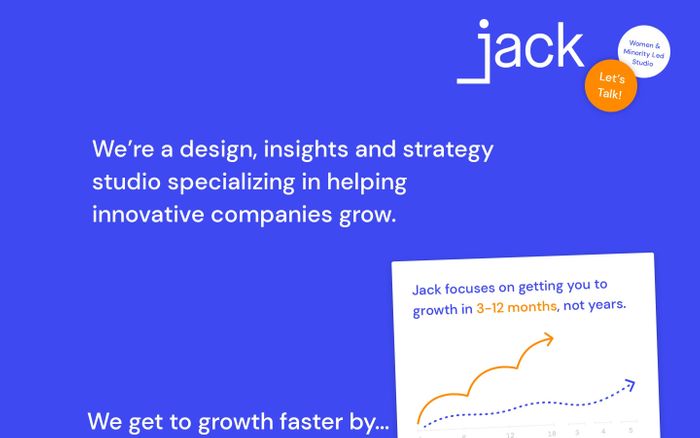 Screenshot of Jack Strategy website