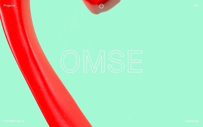 Screenshot of Omse website