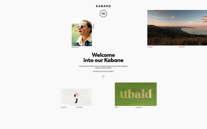 Screenshot of Kabane website