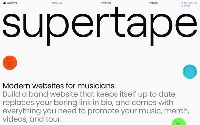 Inspirational website using IBM Plex Mono and Poppins font