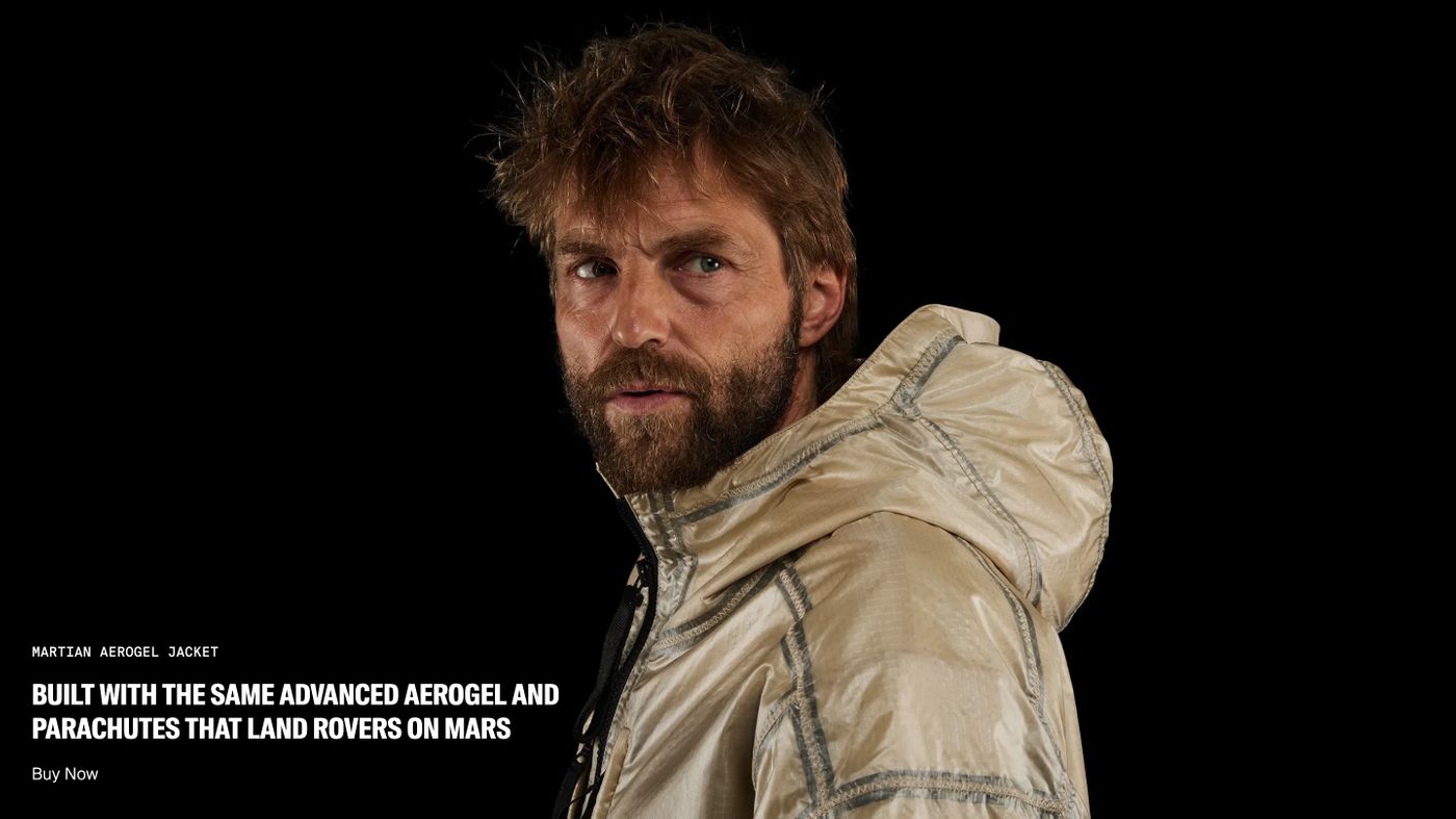 Martian Aerogel Jacket – Vollebak