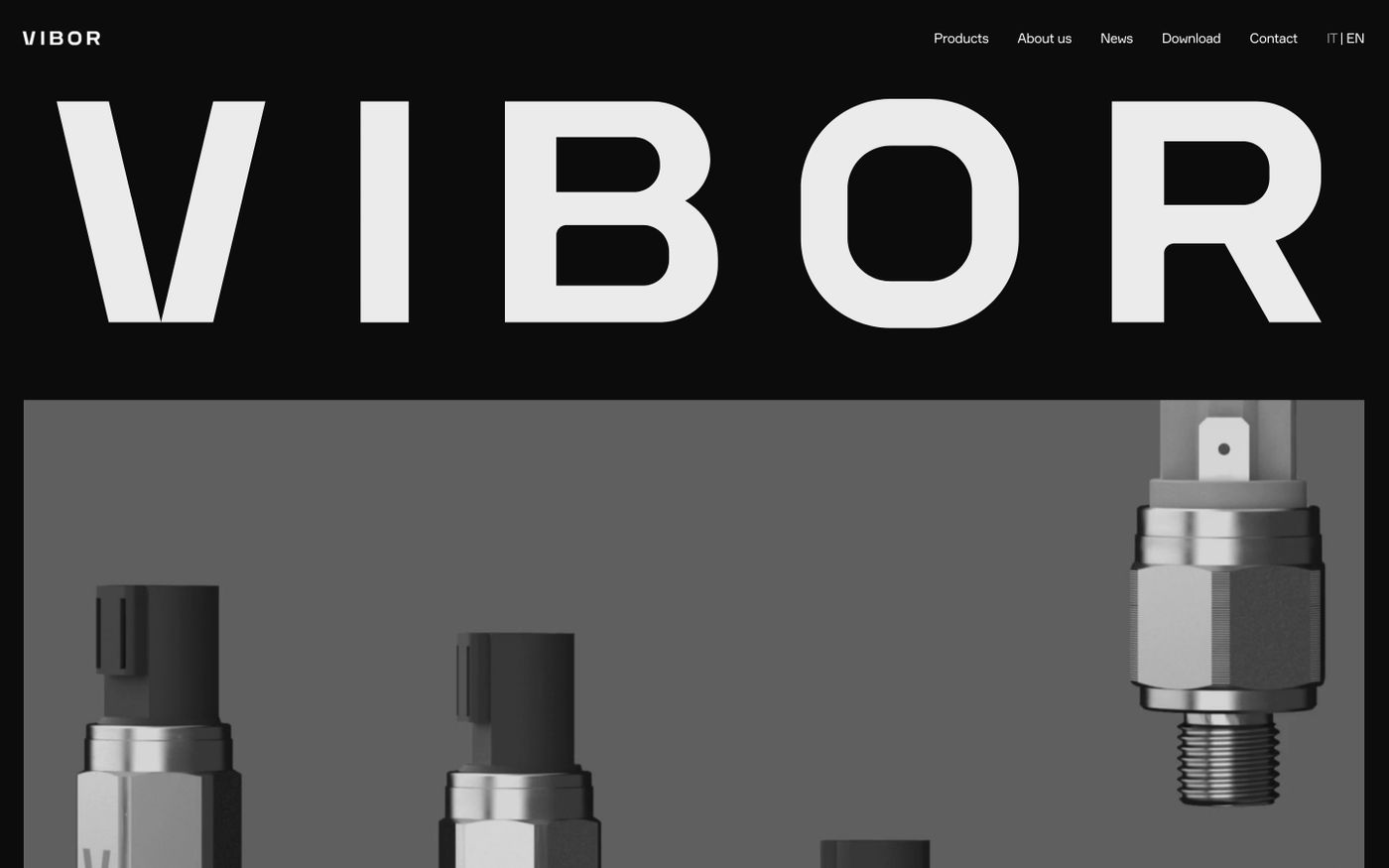 Screenshot of Vibor website