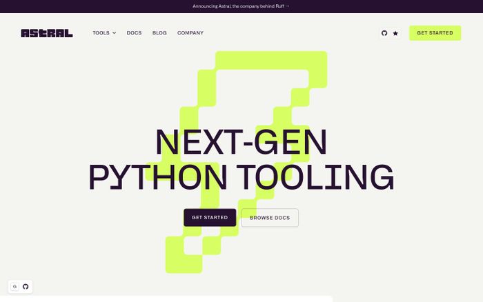 Inspirational website using Alliance and Roboto Mono font