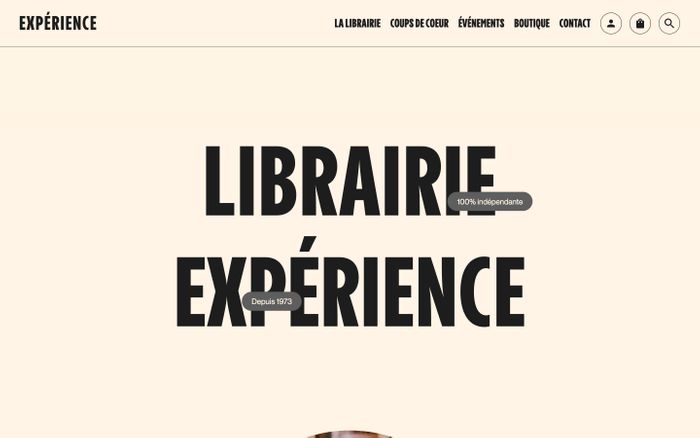 Inspirational website using Neue Montreal and Pangram Sans font