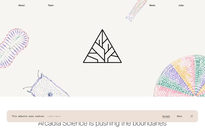 Inspirational website using Suisse Works font