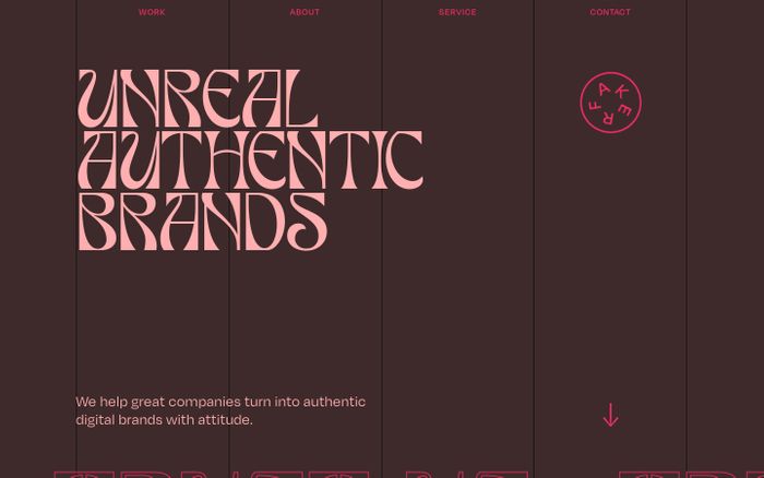 Inspirational website using Degular and Tan Paradiso font