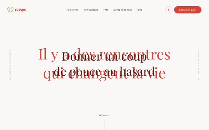 Inspirational website using Chivo and Playfair font