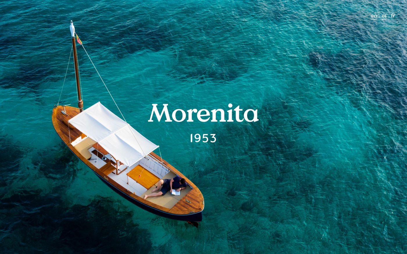 Screenshot of Morenita Minorque website