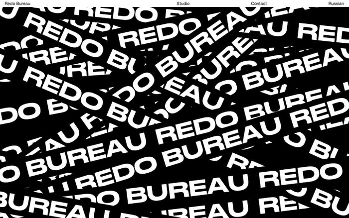 Screenshot of Redo Bureau website