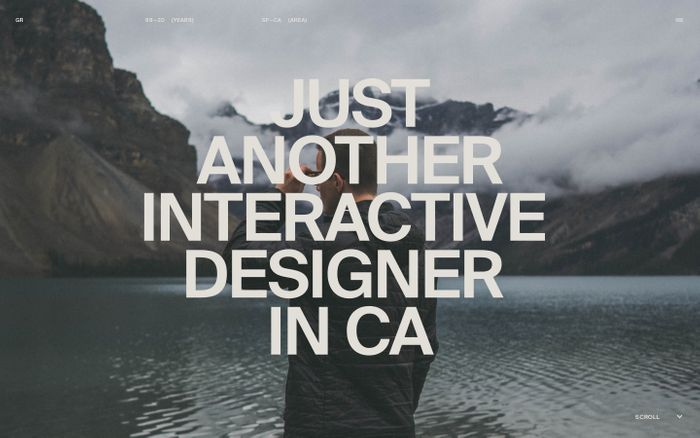 Screenshot of Interactive Designer | Gene Ross website