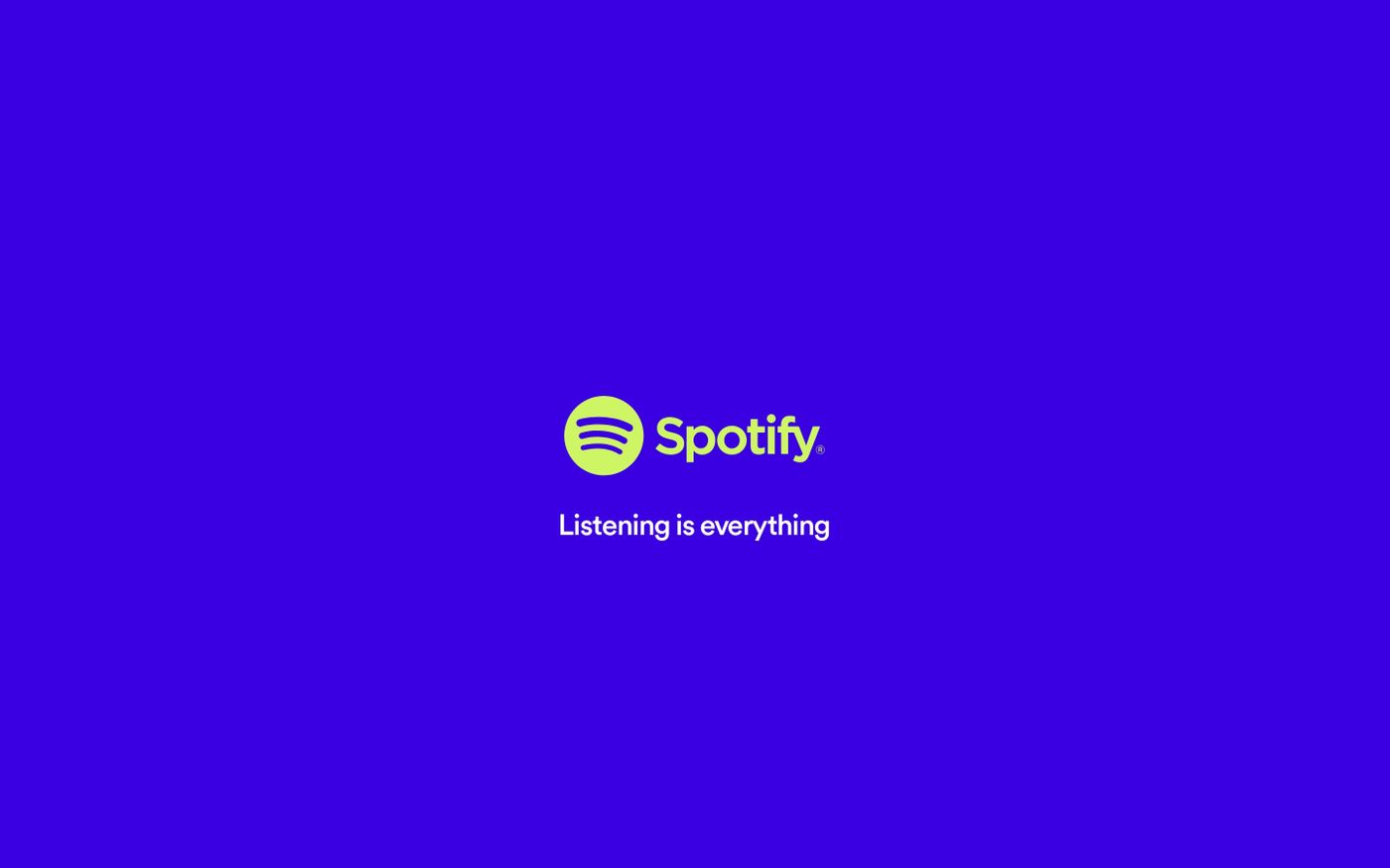 Screenshot of Spotify 2020 Wrapped website