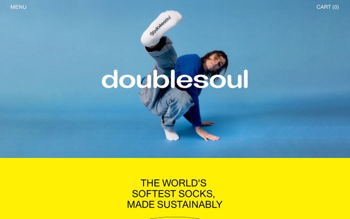 Screenshot of Doublesoul website