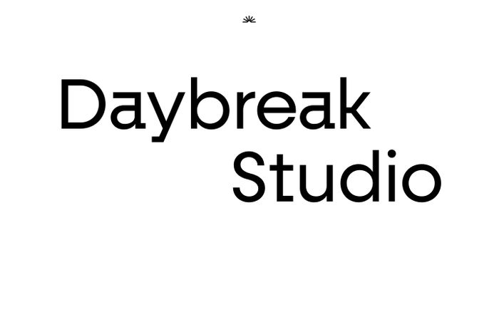 Screenshot of Daybreak website