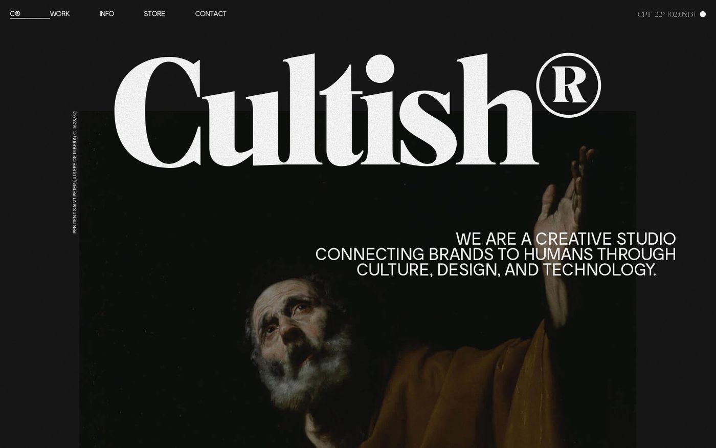 Screenshot of CULTISH® website
