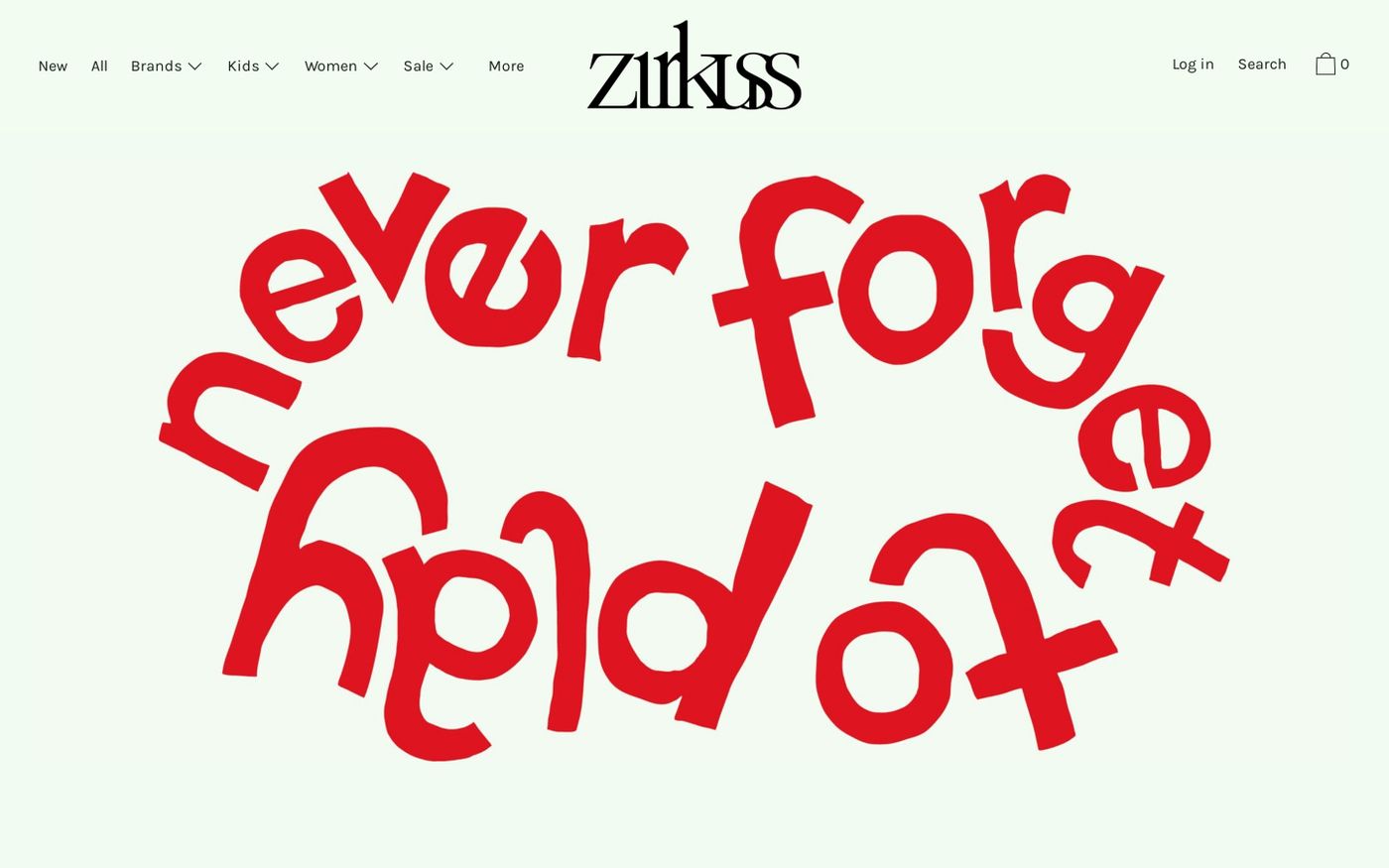 Screenshot of Zirkuss - Love Kids Love - For kids from 0 to 16 years and women website